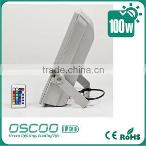 High Power 100W COB Led Security Outdoor Floodlights Garden RGB Colour IP65 thumbnail-4