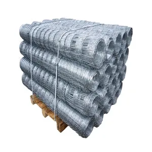 Galvanized Wire Mesh Metal Farm Fence for Cattle Horse Sheep and Other Animals thumbnail-5
