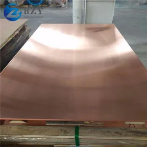 C11000 C10200 1/2 Thick Copper Plate 99% Copper Sheet HL Finish 0.1mm 1mm 5mm Thick T2 Copper Plate thumbnail-3