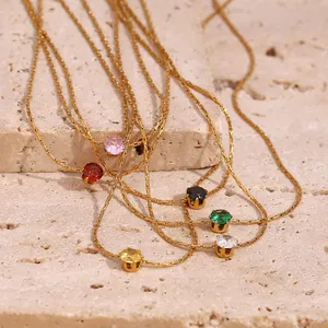 304 Stainless Steel Necklace Wholesale - Hypoallergenic Polished Chain Jewelry for Bulk Orders thumbnail-5