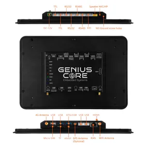 GeniusCore 10.1 Inch A133P All in One HMI Android Panel PC, IPS, ABS Frame thumbnail-1