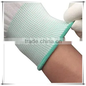 White PU Coated Work Gloves Nylon thumbnail-5