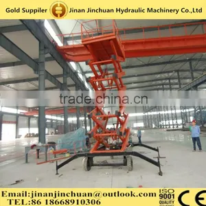 6m 0.3-0.5ton Hydraulic Scissors Working Platform Lift thumbnail-1