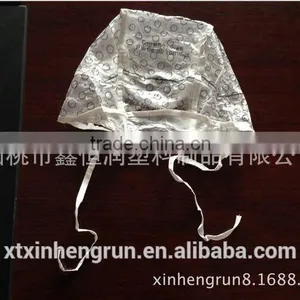Disposable PVC Bull's Eye Frosting Tipping Cap for Hair Salon thumbnail-3