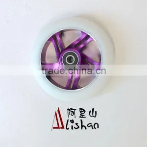 Purple Scooter Wheels 110 mm for Adult Age Pro Scooters thumbnail-1