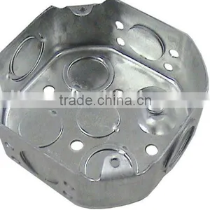 4"Octagon Steel Box Deep 1-1/2"high(Steel Switch Box,metal Outlet Box) thumbnail-1