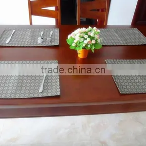 High Quality Dinner PVC Placemat Grid thumbnail-4