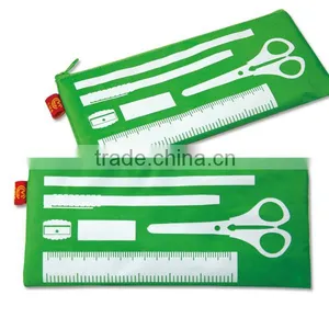 4 Colors Wholesale Stationery Set Teenager Waterproof Pencil Case thumbnail-5