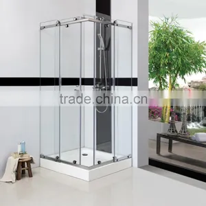 Glass Shower Room With Acrylic Tray thumbnail-1
