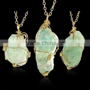 Wholesale Costume Jewelry, Nice Crystal Pendant Necklace Quality Choice thumbnail-1