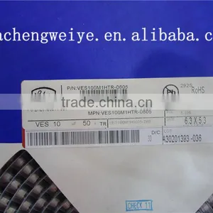 SMD Aluminum Electrolytic Capacitors 10UF 50V 6.3*5.3 thumbnail-1