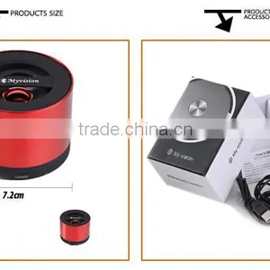 (120483)Portable Metal Bluetooth Wireless 3W Mini Speaker With Handsfree Mic thumbnail-4