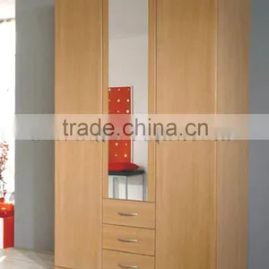 Hot Sale Modern With Mirror Door Wardrobe (SZ-WD006) thumbnail-4