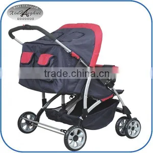 Baby Twin Stroller With Shocking-proof System thumbnail-2