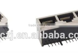 Multi-ports RJ45 Pcb With Shield Socket thumbnail-1