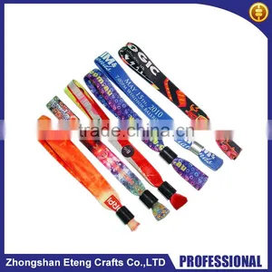 High Definition Custom Printing Fabric Wristbands,events Wristband thumbnail-1
