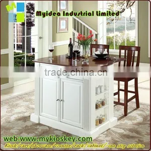 Modern Glass Wood Led Lighted Bar Counter Bar Counter Design thumbnail-2