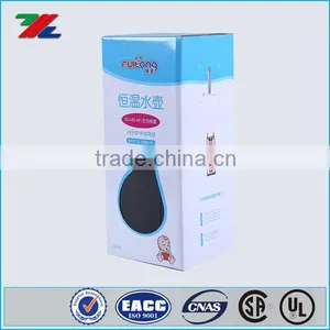 E Flute Customized Window Paper Box for Drink Bottle thumbnail-2