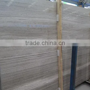 Wooden Grey Marble Slabs & Tiles, Chinese Grey Marble, Grey Polished Marble Floor Covering Tiles, Wall Tiles thumbnail-2