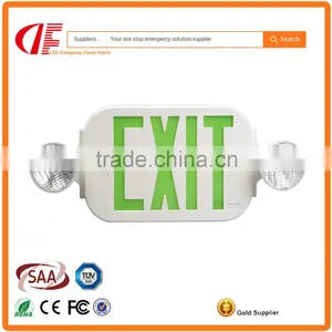UL ETL SAA LED Emergency Twin Head Exit Light Fire Exit Sign Light thumbnail-1