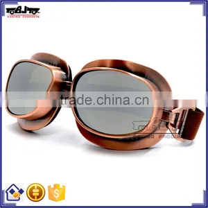 BJ-GT-013 Sliver Recommand Motocross Goggles Helmet Motorcycle Glasses Goggles for Harley thumbnail-2