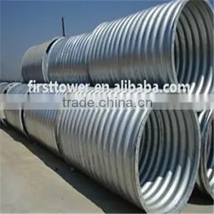 Large Diameter Corrugated Steel Culvert Drainage Pipe thumbnail-1