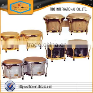 7.5"+8.5" Professional Duluxe Bongo/wooden Bongo Drum Latin Percussion (TDB-101MA)Instrument thumbnail-1