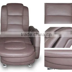 Genuine pu Leather Sofa European Recliner Chair Supplier's Choice thumbnail-5