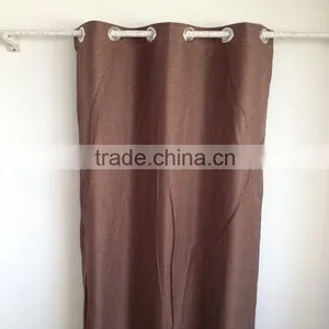 Solid Color Blackout Curtain Fabric thumbnail-1