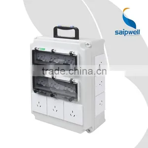 SAIP/SAIPWELL New Customized Portable Waterproof Plastic Power Socket Box thumbnail-3