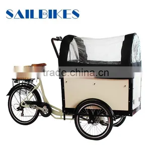 Family Cargo Bike Dutch Tricycle for Kids thumbnail-3