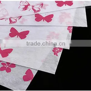 Printed Custom Logo Wrapping Tissue Paper for Flowers on Sale thumbnail-4