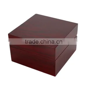 Logo Custom Printed Engraved Solid Wood Watch Boxes Wholesale thumbnail-4