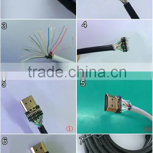 High Speed HDMI Cable With Ethernet HD1080P 24K Gold Plate Connector thumbnail-6