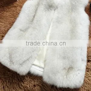 Fluffy and Smooth 100% Real Fox Fur Vest thumbnail-1