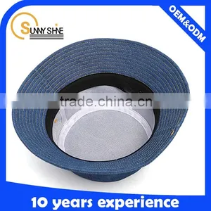 Custom Denim Bucket Hats Wholesale thumbnail-6