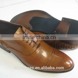Cofortable Leather Shoes From China, in Lace up Design thumbnail-1