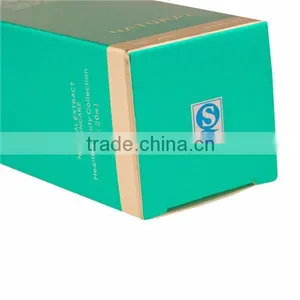 Green Color Grey Cardboard Cosmetic Packaigng Boxes thumbnail-4