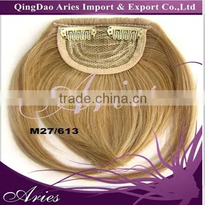 100% High Temperature Fiber Synthetic Hair Incline Bangs Clips in Hair Extensions thumbnail-5