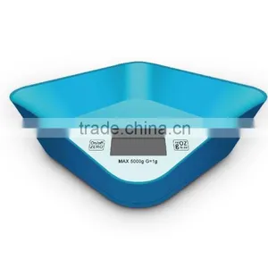 Incorporate Digital Food Scale LCD Kitchen Scale With Tray Shape Platform thumbnail-1