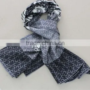 2014 Newest Design 100% Silk Scarf 168*50cm thumbnail-1