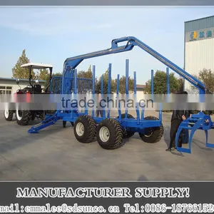 Best Quality! 5 Ton Wood Grapple With Trailer/ Tractor Trailer ZM5004 thumbnail-1