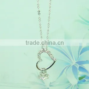 Fashion Metal Necklace Diamond Necklace thumbnail-1