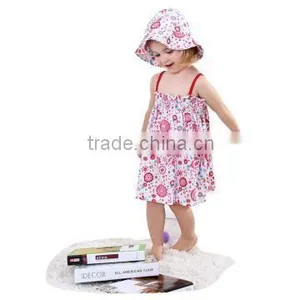 Spring and Summer Skirts Baby Girl Baby Baby Clothes Cotton Printed Dress / European Style Girls Dress Striped Section thumbnail-1