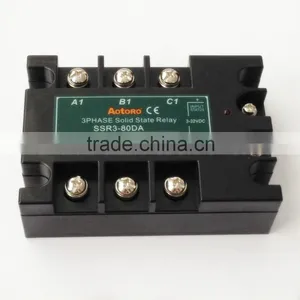 Solid State Relay 240V SSR3-80DA 80A Three Phase Electric Relay thumbnail-1