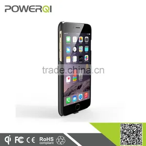 Powerqi I600 Black Color Protective Wireless Charging Case for IPhone 6s With Flexible Charging Plug Universal for Iphone 6 thumbnail-1