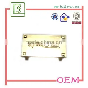 Custom Metal Logo Plate for Handbags thumbnail-1