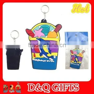 Fashion Rubber Keychain thumbnail-4
