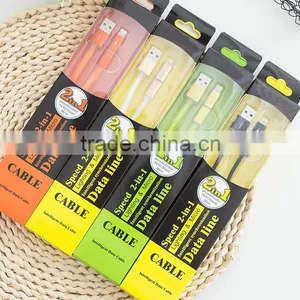 2in1 Usb Cable Custom Fast Charge Micro USB Data Cable for Samsung Usb Charging Cable for Android Ipad thumbnail-6
