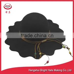 Flower Large Brim Floppy Hat , Hat Trend 2016 thumbnail-1